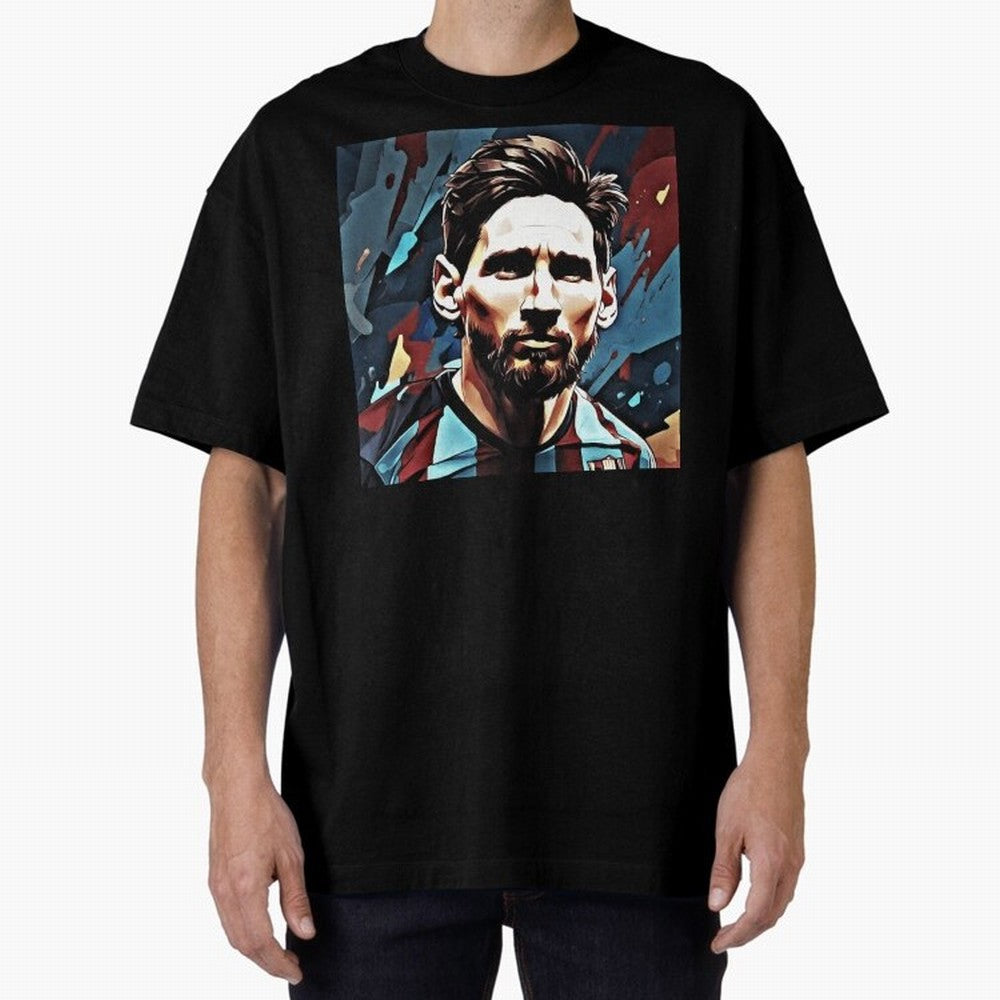 Messi The GOAT Oversized T-Shirt Celebrate Rivalries and Pride in the FIFA World Cup 2026 Group Stage Journey through CR7 Highlights, England Pride, Game Day Rituals, Football Legends, Country Pride and the Road to the Final; Ideal for Fans Who
