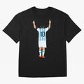 Messi Pop Art Portrait Classic T-Shirt Bring Match Day Fire to the FIFA World Cup 2026 Group Stage Journey through Messi, CR7 and Mbappe Highlights, Spain Pride, Stadium Chants, National Pride, Trophy Dreams and Unforgettable Football Memories;