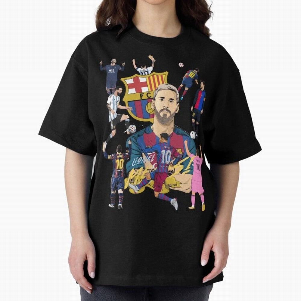 Messi Pop Art Portrait Classic T-Shirt Capture Stadium Memories from the FIFA World Cup 2026 Group Stage Journey through Messi, Neymar and Mbappe Highlights, Argentina Pride, Champion Mindset, Group Stage Buzz, Knockout Tension and Passionate Fan