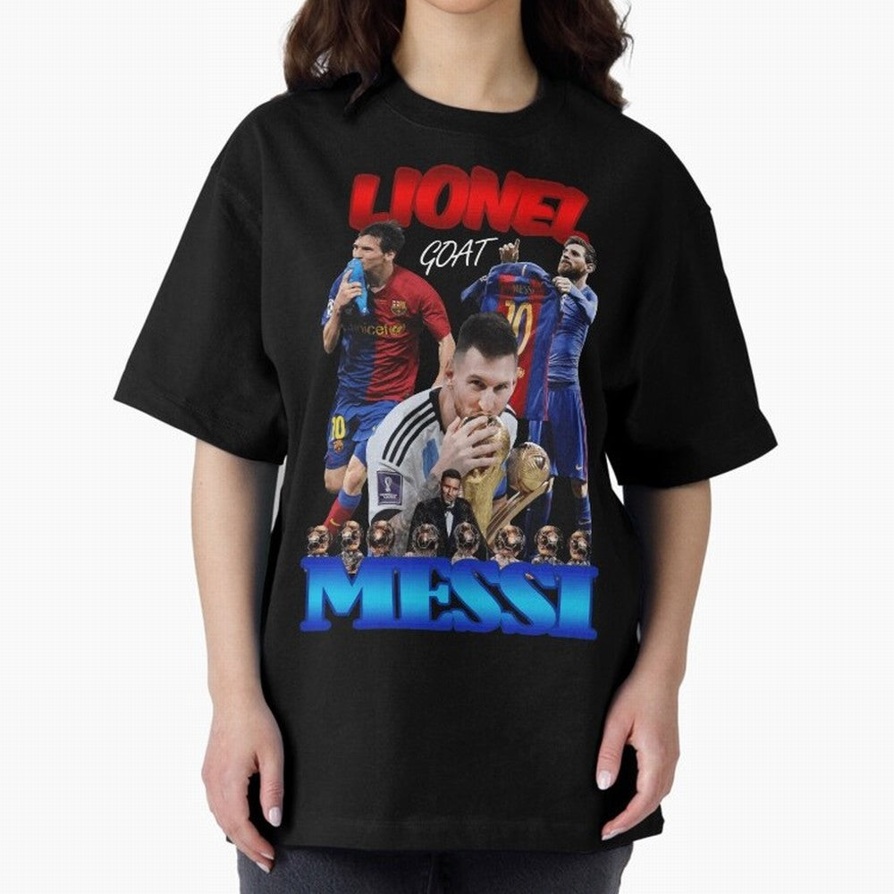 Messi The GOAT Classic T-Shirt Make Every Kick Count in Match Day Hype around FIFA World Cup 2026 Group Stage, Neymar, Haaland and Cristiano Ronaldo, Argentina, France and Brazil, Tournament Hype, Historic Matchups, Family Viewing Parties and