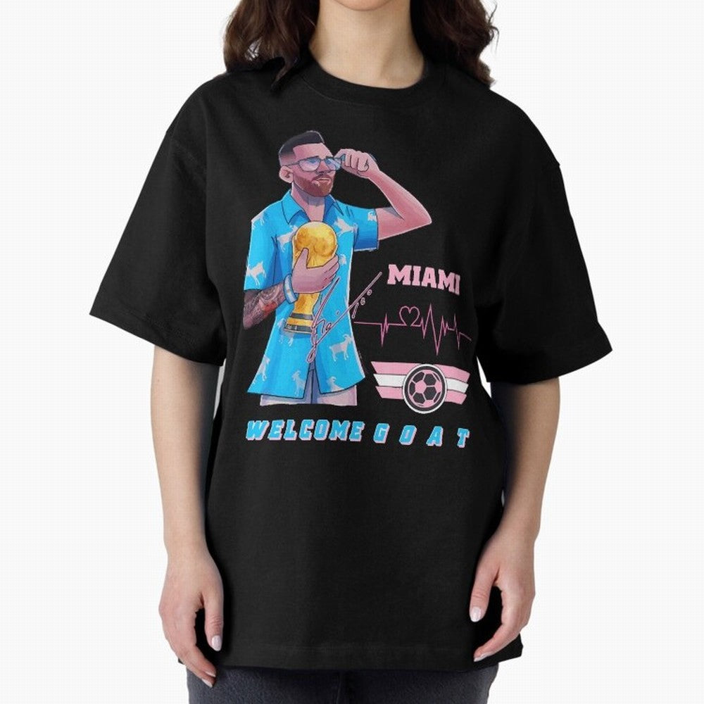 Messi The GOAT Classic T-Shirt Join FIFA World Cup 2026 Group Stage for Fans of CR7 and Portugal, Spain and Germany, Bringing Retro Football Energy, Iconic Rivalries, Trophy Chase Drama and Stadium Atmosphere; Perfect for People Who Love Argentina,