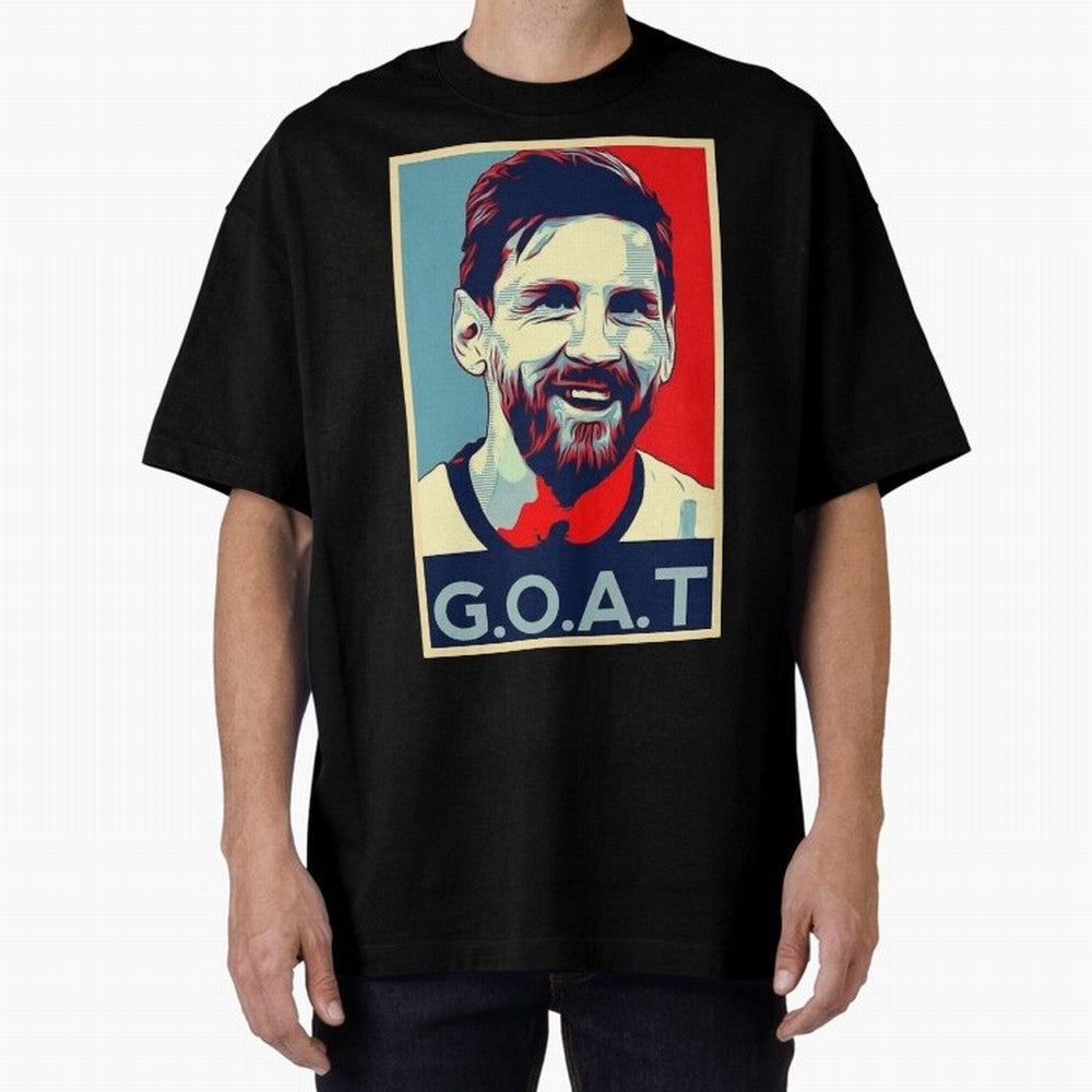 Messi Pop Art Portrait Classic T-Shirt Show Love for Legendary Goals in FIFA World Cup 2026 USA Canada Mexico Spirit, Connected to Netherlands, Neymar, Classic Soccer Heritage, Championship Pressure, Fan Loyalty and International Pride; Ideal for