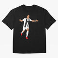Ronaldo Oversized T-Shirt Feel the Roar of Match Day Hype around FIFA World Cup 2026 USA Canada Mexico, Messi, Neymar and Mbappe, Argentina, France and Brazil, Vintage Soccer Flavor, Modern Football Stars, National Flags and Final Night Emotion;
