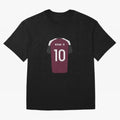 Neymar 2020/21 Jersey Oversized T-Shirt Feel the Heartbeat of the FIFA World Cup 2026 Journey through Messi Highlights, Germany Pride, Championship Spirit, Famous Goals, Roaring Crowds and International Football Unity; Ideal for Football Dads,