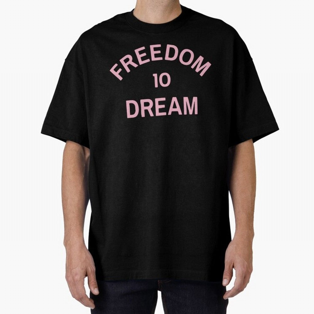 Freedom 10 Dream Oversized T-Shirt Elevate Match Day Hype around FIFA World Cup 2026 Group Stage, Neymar, Haaland and Cristiano Ronaldo, Brazil, Worldwide Fan Energy, Dramatic Goals, Stadium Lights and Championship Celebrations; Built for