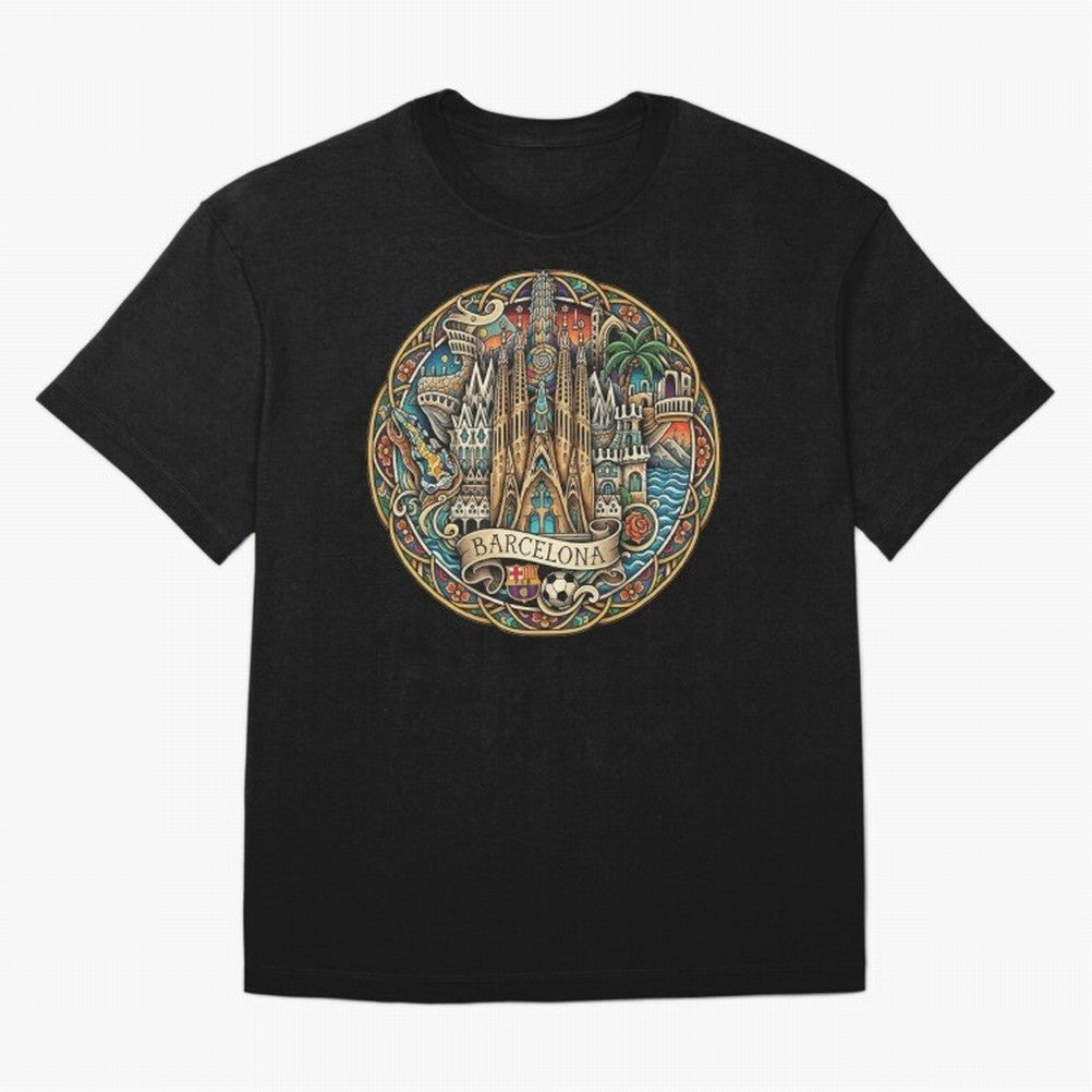 BARCELONA Classic T-Shirt Relive the Noise and Pride of FIFA World Cup 2026 Driven by Messi, CR7 and Mbappe, Germany Energy, Classic Soccer Heritage, Championship Pressure, Fan Loyalty and International Pride; Great for Supporters Who Love