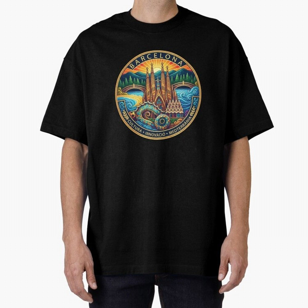 BARCELONA Oversized T-Shirt Represent the Passion of FIFA World Cup 2026 Group Stage Built around Neymar, Brazil Energy, Stadium Memories, Football Loyalty, International Chants and Championship Tradition; Ideal for Fans Who Follow Messi, Cristiano