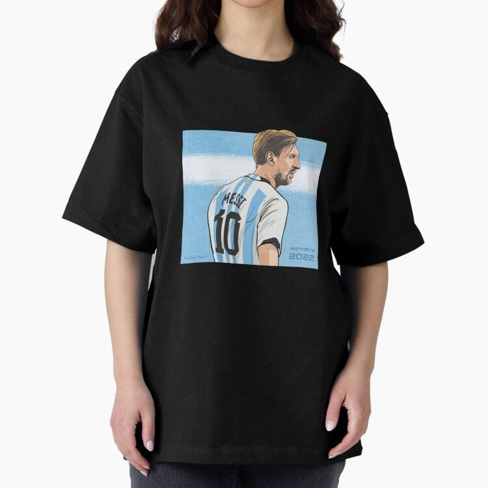 Messi Argentina's Qatar 2022 Hero Classic T-Shirt Cheer for FIFA World Cup 2026 USA Canada Mexico Spirit, Celebrating England and Germany, Mbappe, Soccer Culture, Superstar Moments, National Team Dreams and Competitive Fire; Great for Supporters