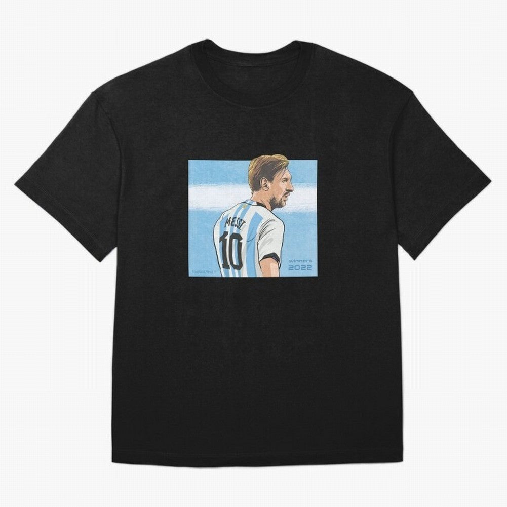 Messi Argentina's Qatar 2022 Hero Classic T-Shirt Cheer for FIFA World Cup 2026 USA Canada Mexico Spirit, Celebrating England and Germany, Mbappe, Soccer Culture, Superstar Moments, National Team Dreams and Competitive Fire; Great for Supporters