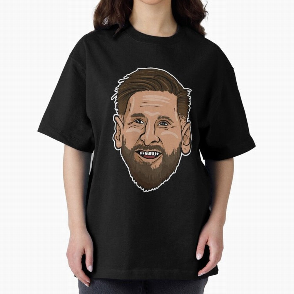 messi cartoon face Classic T-Shirt Keep the Match Day Mood of FIFA World Cup 2026 Group Stage for Fans of Messi and England, France and Netherlands, Bringing Tournament Hype, Historic Matchups, Family Viewing Parties and Global Sports Pride; Great