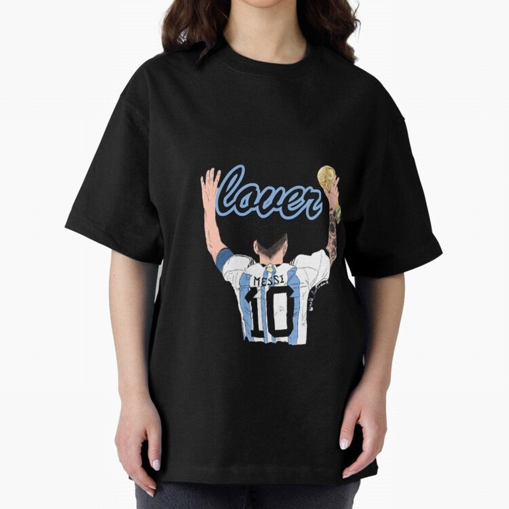 Messi Lover Classic T-Shirt Support FIFA World Cup 2026 Group Stage for Fans of Messi and Cristiano Ronaldo and Brazil, Bringing Championship Spirit, Famous Goals, Roaring Crowds and International Football Unity; Ideal for Passionate Fans Who Love