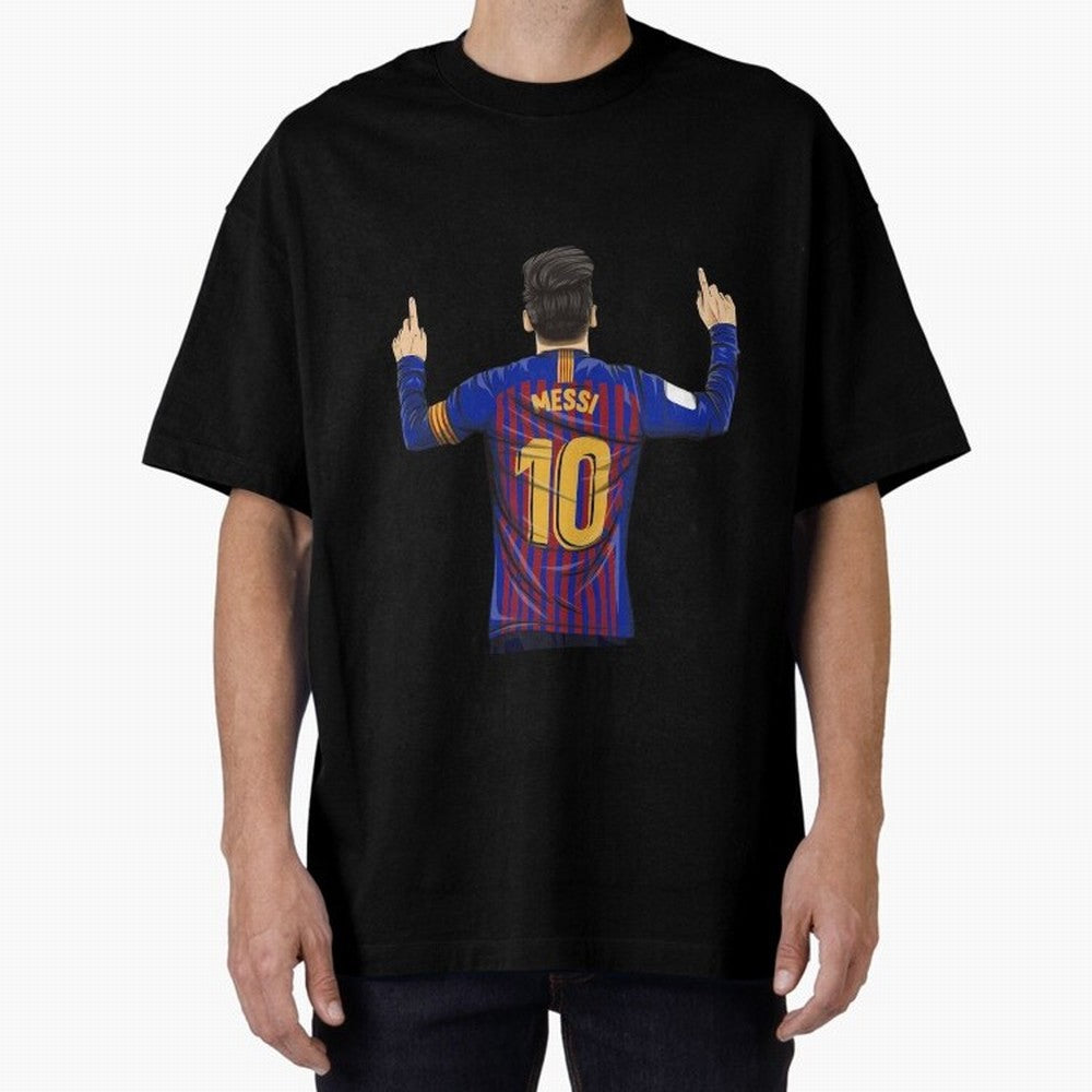 Lionel Messi Barcelona's Version Classic T-Shirt Join the Global Buzz around the FIFA World Cup 2026 USA Canada Mexico Journey through Mbappe and Neymar Highlights, Portugal Pride, Match Day Excitement, Supporter Culture, Golden Goals and Global