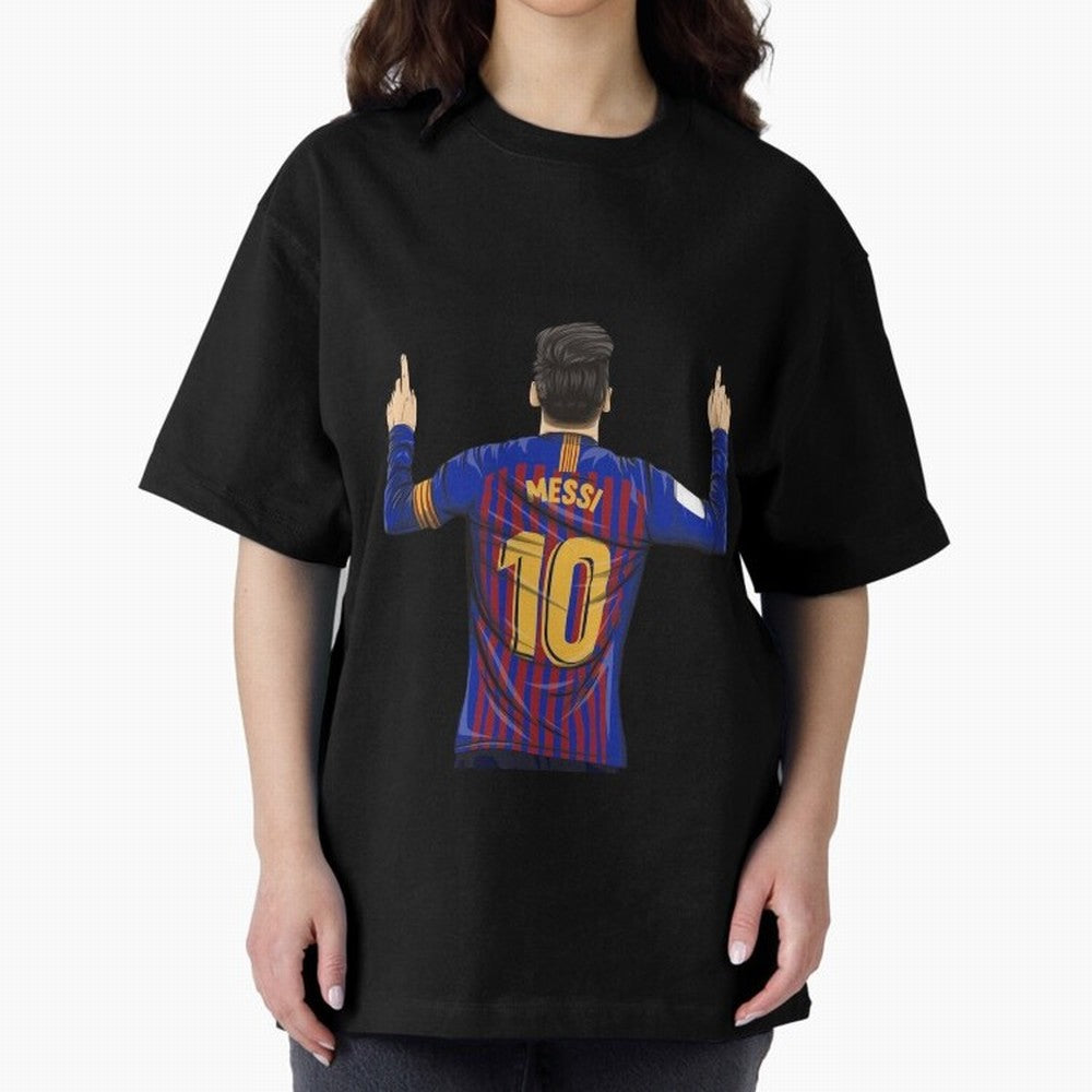 Lionel Messi Barcelona's Version Classic T-Shirt Join the Global Buzz around the FIFA World Cup 2026 USA Canada Mexico Journey through Mbappe and Neymar Highlights, Portugal Pride, Match Day Excitement, Supporter Culture, Golden Goals and Global