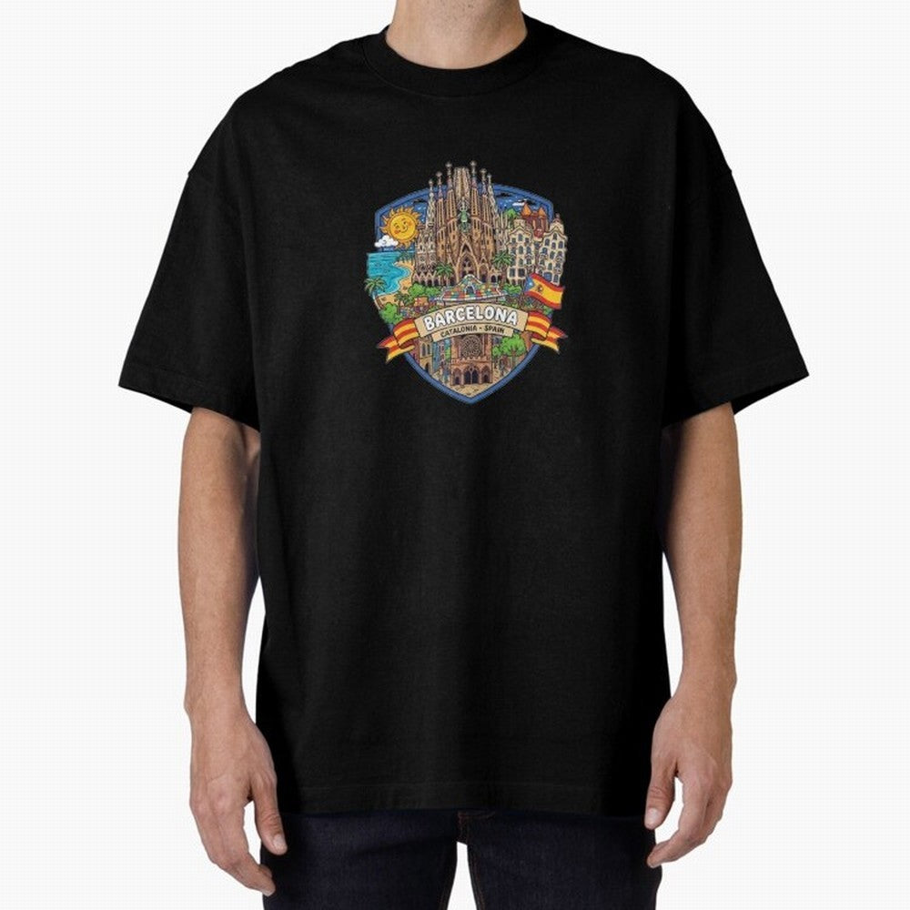 BARCELONA Classic T-Shirt Carry National Pride through the FIFA World Cup 2026 Journey through Mbappe and Neymar Highlights, England Pride, Champion Mindset, Group Stage Buzz, Knockout Tension and Passionate Fan Culture; Ideal for Fans Who Follow