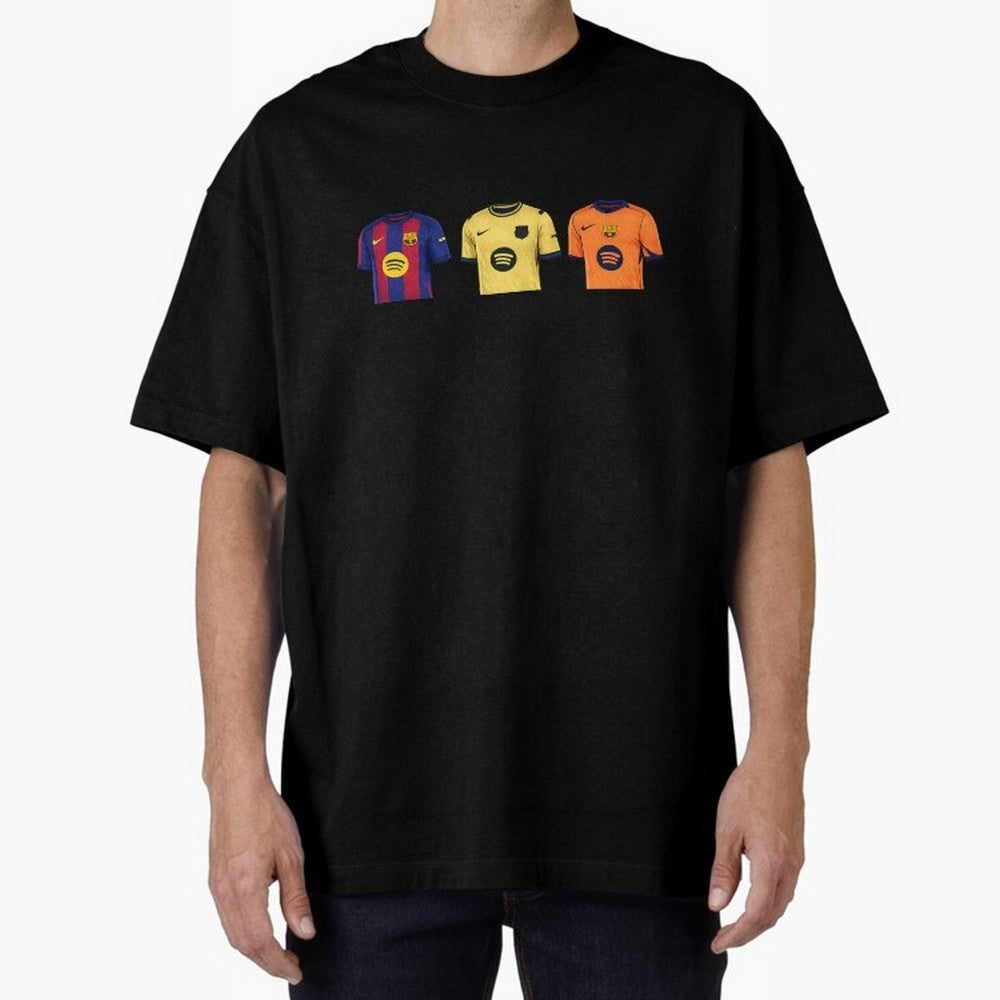 Barca 2526 Jersey Trio Classic T-Shirt Celebrate Fan Favorites in FIFA World Cup 2026 Inspired by Haaland and Mbappe, Brazil, Portugal and Argentina Energy, Football History, Final Match Energy, Crowd Noise and Once in a Lifetime Moments; Created