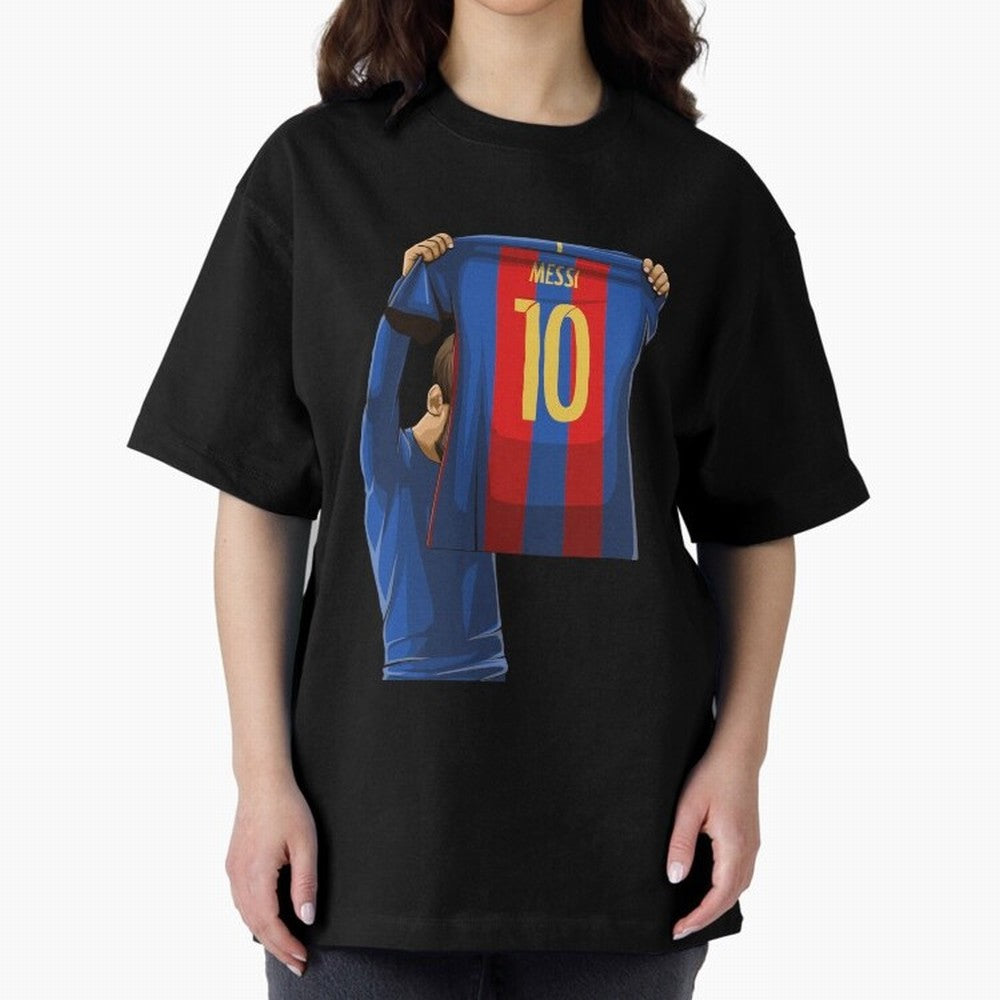 Lionel Messi Oversized T-Shirt Show Your Love for FIFA World Cup 2026 USA Canada Mexico Spirit, Celebrating England and Germany, CR7, Tournament Hype, Historic Matchups, Family Viewing Parties and Global Sports Pride; Made for Die Hard Supporters,