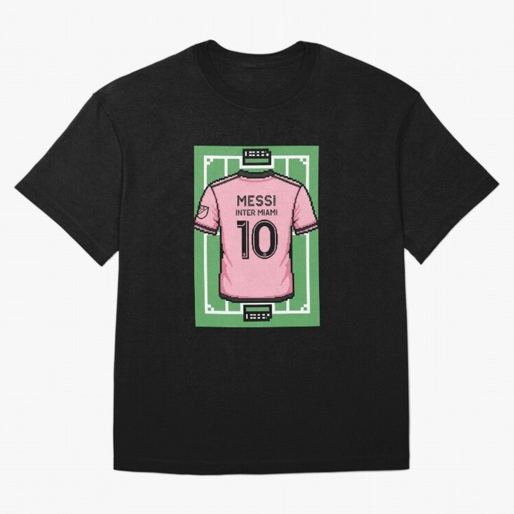 Leo Messi Inter Miami 8-Bit Soccer Football Classic T-Shirt Bring Match Day Fire to FIFA World Cup 2026 for Fans of Messi, CR7 and Mbappe and Portugal, Bringing Goal Celebration Energy, Supporter Heritage, Football Icons and Worldwide Tournament