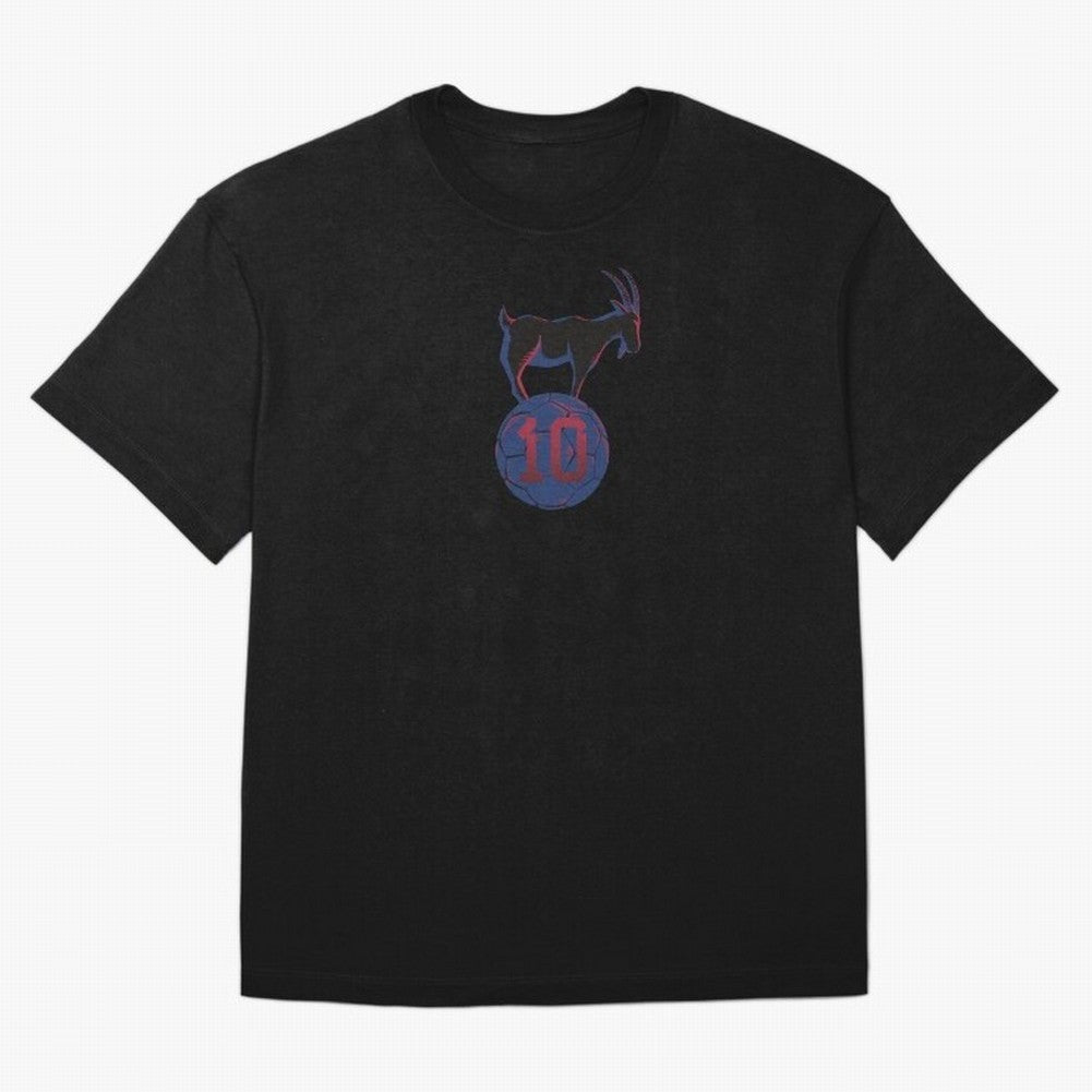 Messi 10 GOAT (Blue Soccer Ball FCB Futbol) Classic T-Shirt Cheer through Every Moment of FIFA World Cup 2026 Group Stage for Fans of Mbappe and France, Bringing Soccer Culture, Superstar Moments, National Team Dreams and Competitive Fire; Great