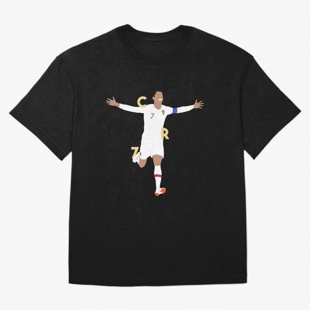 CR7 (Gold) Classic T-Shirt Share the Excitement of the FIFA World Cup 2026 Journey through Neymar Highlights, England and Germany Pride, Stadium Memories, Football Loyalty, International Chants and Championship Tradition; Ideal for Fans Who Follow