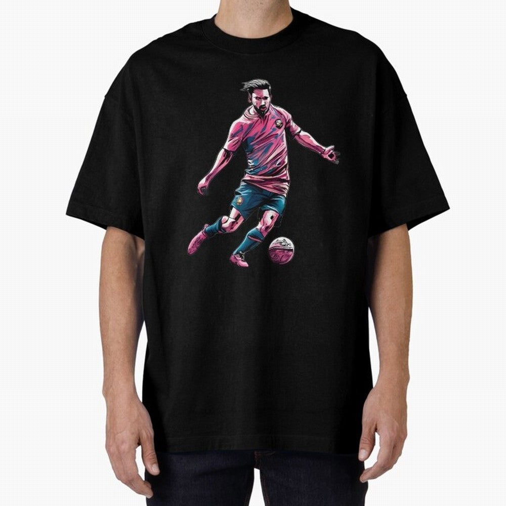 Lionel Messi watercolor drawing Classic T-Shirt Follow the Road to Global Football Passion for FIFA World Cup 2026, Filled with Neymar, Brazil, Match Day Excitement, Supporter Culture, Golden Goals and Global Football Passion; Ideal for Fans Who