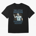 Messi - The Magician Oversized T-Shirt Back Your Heroes with FIFA World Cup 2026 USA Canada Mexico Spirit, Made for Portugal, Spain and Germany, Haaland and Mbappe, Stadium Chants, National Pride, Trophy Dreams and Unforgettable Football Memories;