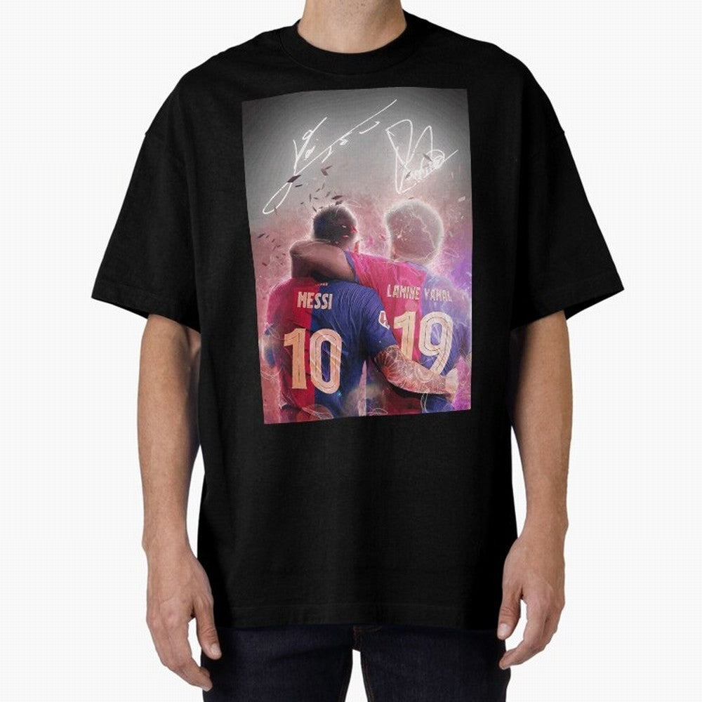 Messi The GOAT Oversized T-Shirt Honor the Beautiful Game during FIFA World Cup 2026 Group Stage Spirit, Inspired by Netherlands, CR7 and Messi, Football Festival Excitement, Trophy Ambitions, Country Rivalries and Star Player Buzz; Made for Die