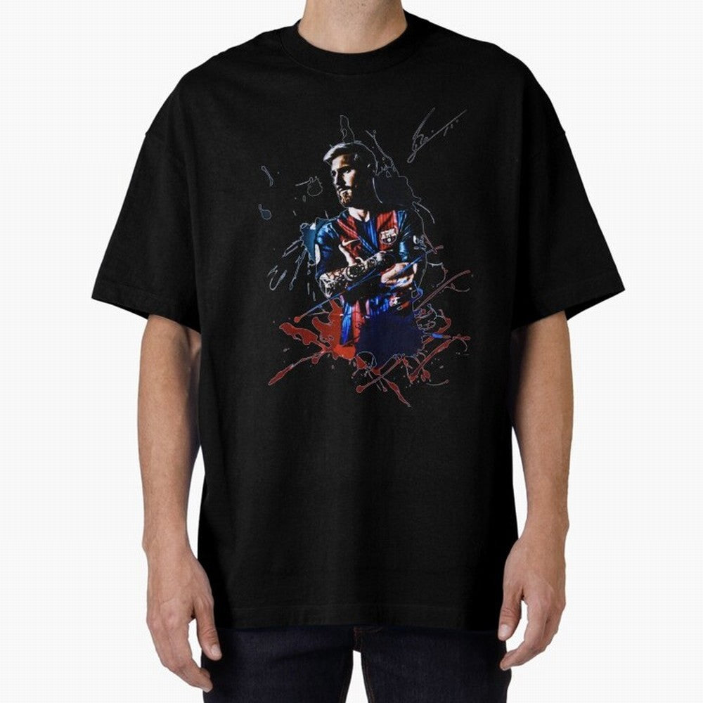 Lionel Messi Design with Signature Classic T-Shirt Feel the Trophy Chase of the FIFA World Cup 2026 USA Canada Mexico Journey through Cristiano Ronaldo Highlights, England, France and Netherlands Pride, Match Day Excitement, Supporter Culture,
