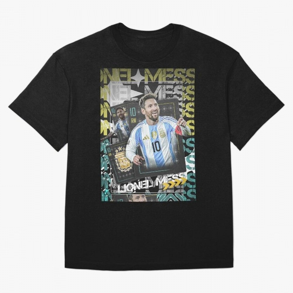 Lionel Messi Argentina Maestro Trading Card Cinematic Poster Classic T-Shirt Represent the Passion of FIFA World Cup 2026 for Fans of Neymar and Portugal, Bringing Game Day Rituals, Football Legends, Country Pride and the Road to the Final; Made