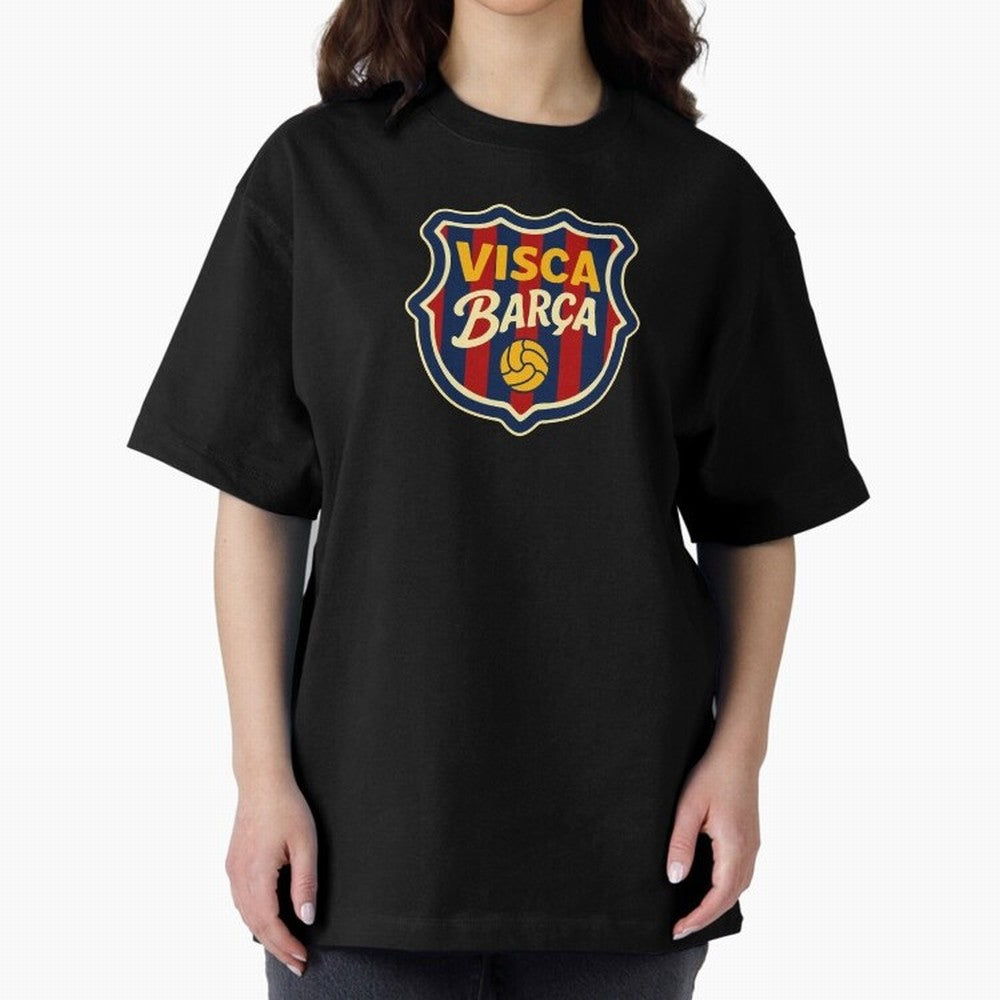 BAR-CE-LON-A Logo FC Merchandise Classic T-Shirt Elevate Match Day Hype around FIFA World Cup 2026, Mbappe and Neymar, Portugal, Spain and Germany, Worldwide Fan Energy, Dramatic Goals, Stadium Lights and Championship Celebrations; Perfect for