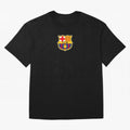 BAR-CE-LON-A Logo FC Merchandise Classic T-Shirt Carry the Colors and Pride of the FIFA World Cup 2026 USA Canada Mexico Journey through Neymar, Haaland and Cristiano Ronaldo Highlights, England and Germany Pride, Stadium Chants, National Pride,