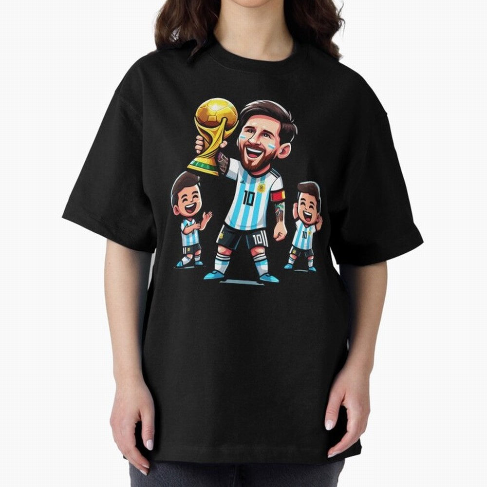 Lionel Messi is a World Cup winner Classic T-Shirt Celebrate Classic Football Spirit in the FIFA World Cup 2026 USA Canada Mexico Journey through Cristiano Ronaldo Highlights, France and Portugal Pride, Game Day Rituals, Football Legends, Country