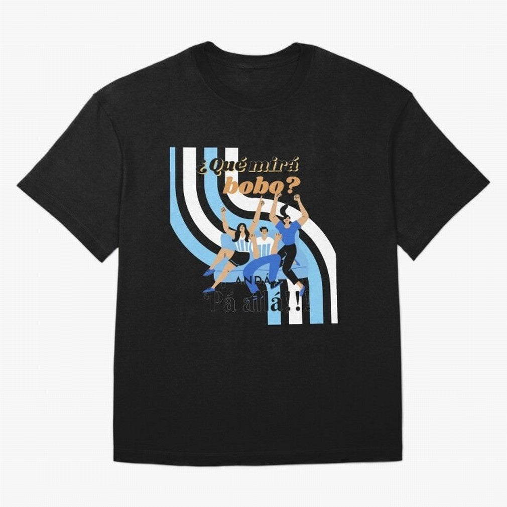 Vintage Messi Argentina Que Mira Classic T-Shirt Celebrate Rivalries and Pride in Global Football Passion for FIFA World Cup 2026 USA Canada Mexico, Made for Neymar, Haaland and Cristiano Ronaldo, Argentina, Vintage Soccer Flavor, Modern Football