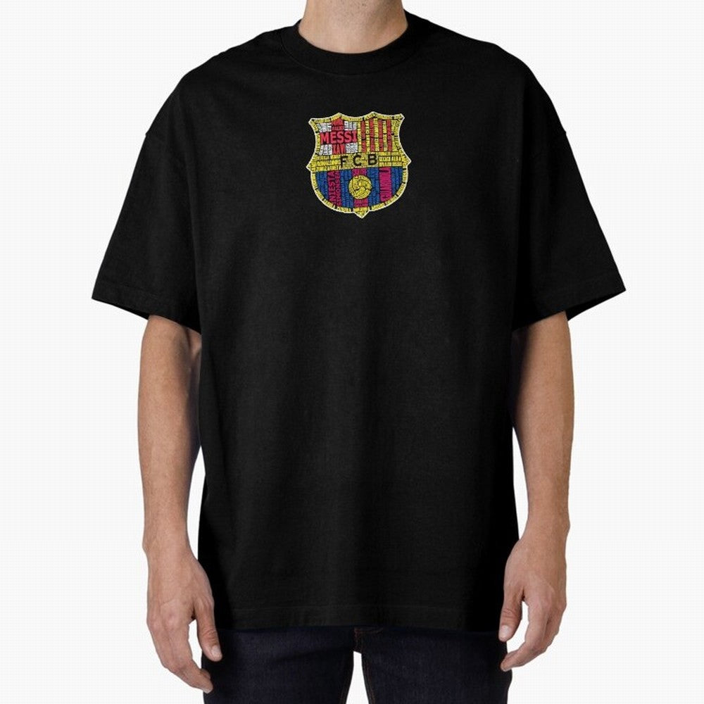 BAR-CE-LON-A Logo FC Merchandise Classic T-Shirt Relive the Noise and Pride of the FIFA World Cup 2026 Journey through Messi, CR7 and Mbappe Highlights, Argentina and Brazil Pride, Football History, Final Match Energy, Crowd Noise and Once in a