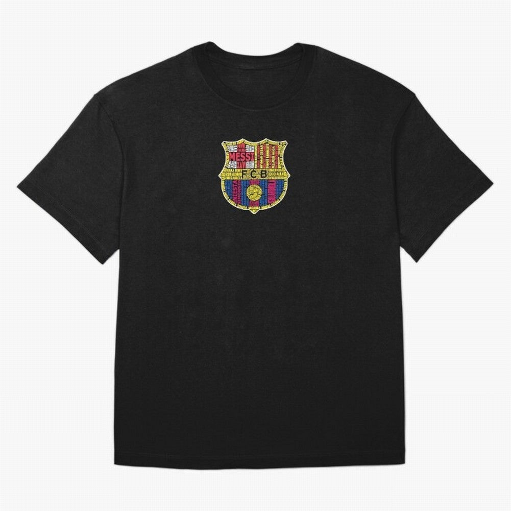 BAR-CE-LON-A Logo FC Merchandise Classic T-Shirt Relive the Noise and Pride of the FIFA World Cup 2026 Journey through Messi, CR7 and Mbappe Highlights, Argentina and Brazil Pride, Football History, Final Match Energy, Crowd Noise and Once in a