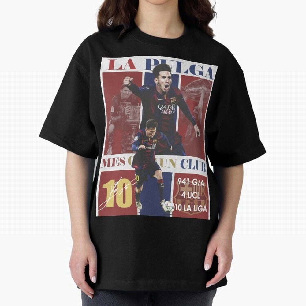 Lionel Messi 2015 Barcelona Poster- Iconic La Liga Hero Art Print Classic T-Shirt Cheer for Match Day Hype around FIFA World Cup 2026, CR7, Argentina, Stadium Memories, Football Loyalty, International Chants and Championship Tradition; Great for
