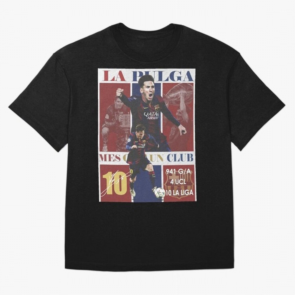 Lionel Messi 2015 Barcelona Poster- Iconic La Liga Hero Art Print Classic T-Shirt Cheer for Match Day Hype around FIFA World Cup 2026, CR7, Argentina, Stadium Memories, Football Loyalty, International Chants and Championship Tradition; Great for
