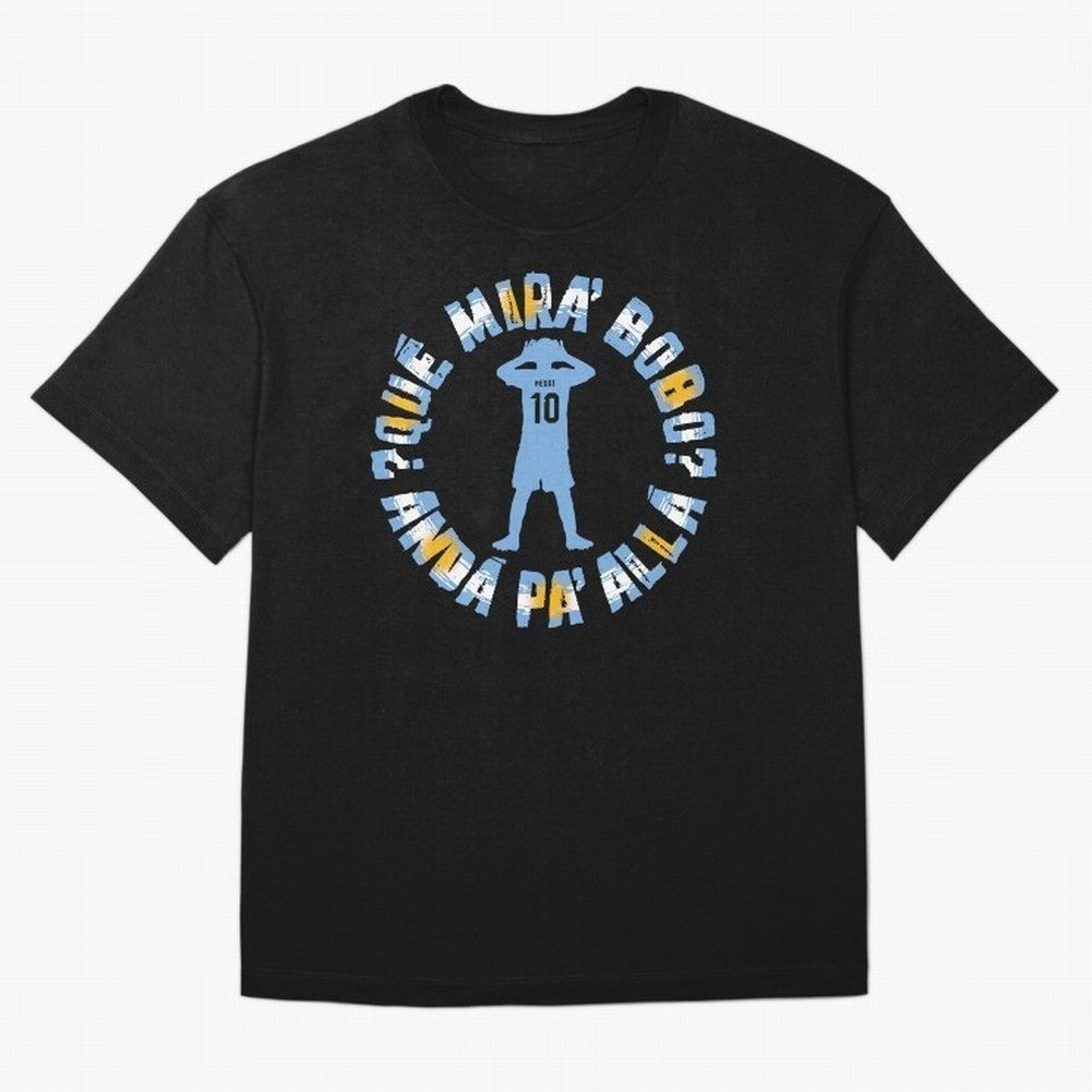 Que Mira, Bobo? - Messi Oversized T-Shirt Keep Football History Alive during Global Football Passion for FIFA World Cup 2026, Built around Cristiano Ronaldo, France, Football Passion, Legendary Performances, Festival Vibes and Supporter Community;