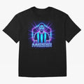 ?Argentina Football Legend Messi Cyberpunk Retro Futurist Design (Version 2) Classic T-Shirt Capture Match Day Hype around FIFA World Cup 2026 Group Stage, Mbappe and Neymar, Brazil, Portugal and Argentina, Soccer Culture, Superstar Moments,