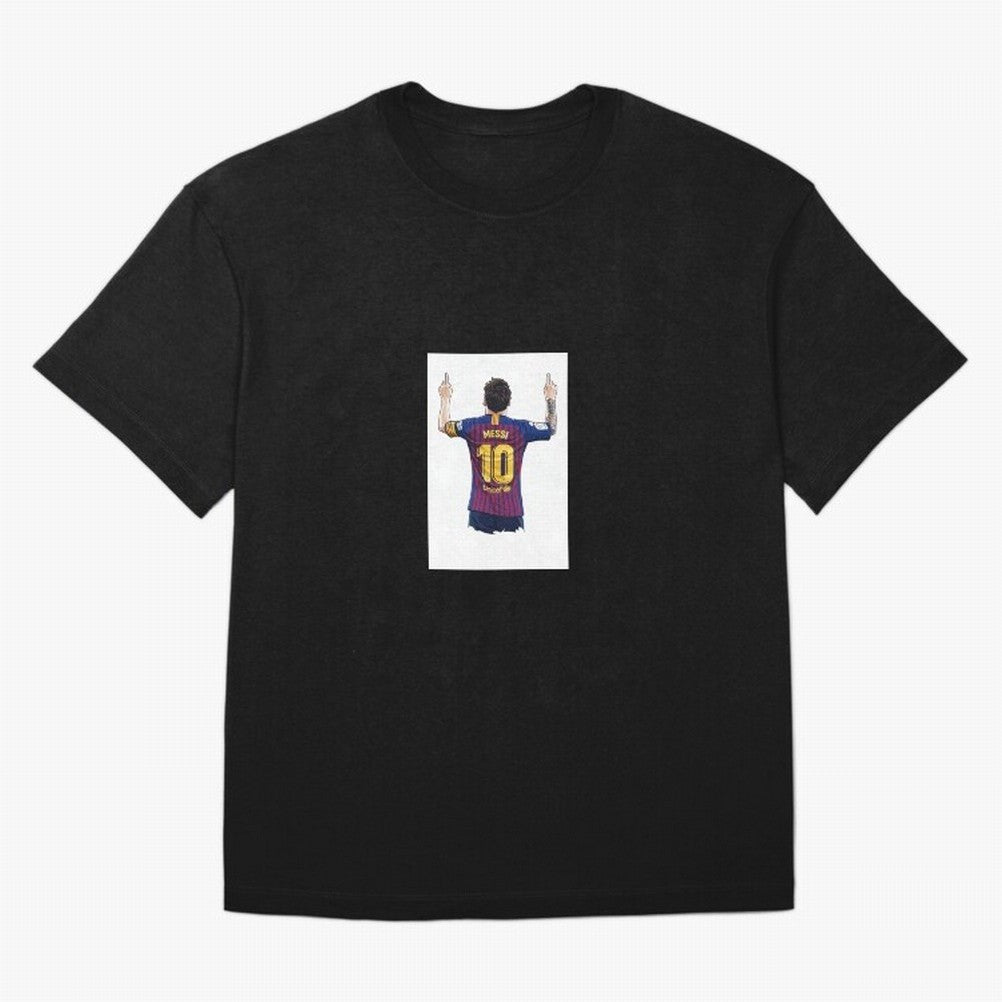 Lionel Messi Celebration Outline Barcelona FC Oversized T-Shirt Celebrate National Team Dreams in FIFA World Cup 2026 USA Canada Mexico Spirit, Featuring England, Messi, Championship Spirit, Famous Goals, Roaring Crowds and International Football
