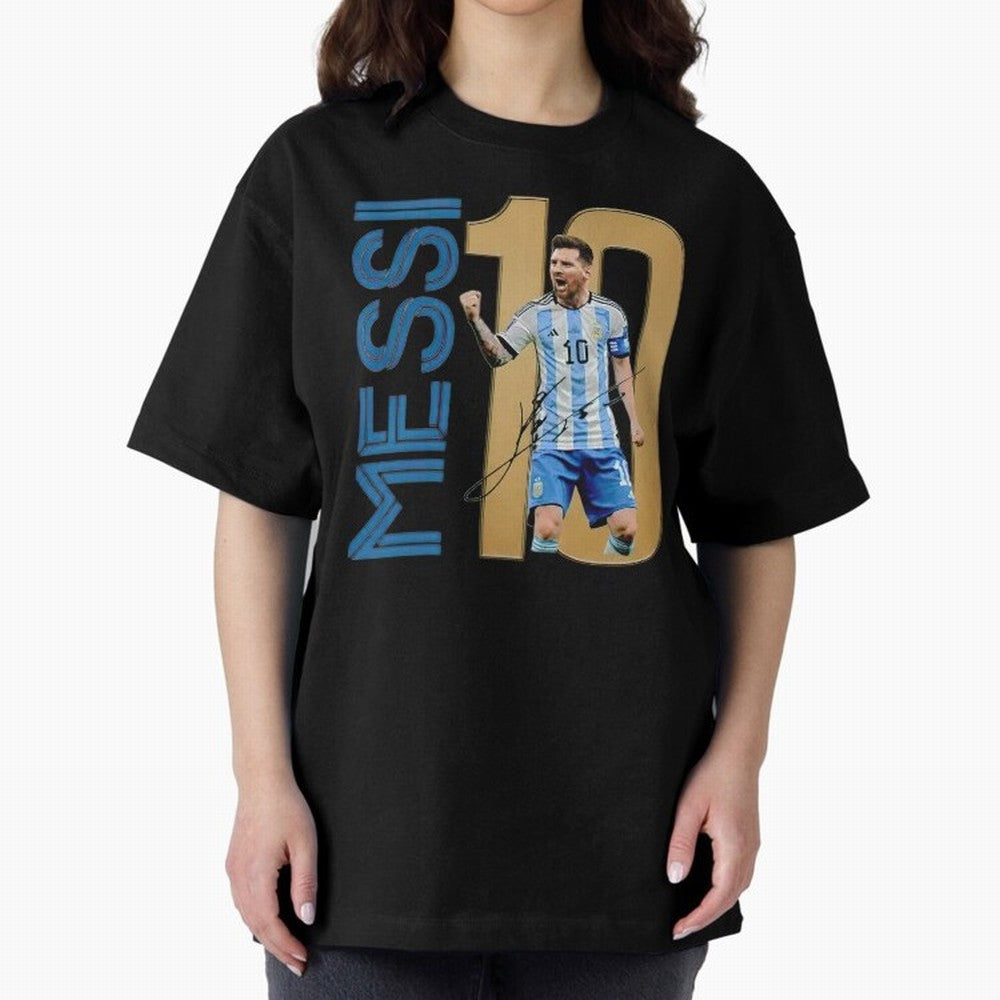 Lionel Messi Leo Messi Argentina Football Goat Essential T-Shirt Celebrate Rivalries and Pride in FIFA World Cup 2026 for Fans of Neymar and Portugal, Spain and Germany, Bringing Retro Football Energy, Iconic Rivalries, Trophy Chase Drama and
