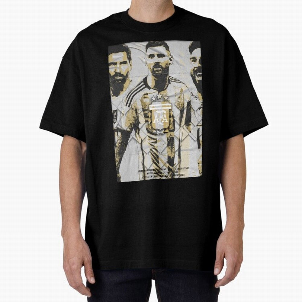 Messi AFA World Cup Champion Art Classic T-Shirt Make Every Match About Global Football Passion for FIFA World Cup 2026, Centered on Cristiano Ronaldo, France, Game Day Rituals, Football Legends, Country Pride and the Road to the Final; Perfect for