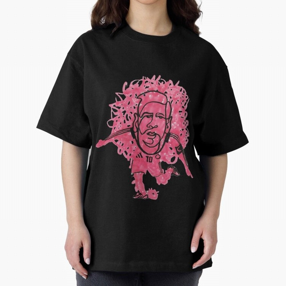 Mr Messi Oversized T-Shirt Show Championship Spirit for FIFA World Cup 2026 for Fans of Mbappe and England, France and Netherlands, Bringing Tournament Hype, Historic Matchups, Family Viewing Parties and Global Sports Pride; Ideal for Passionate