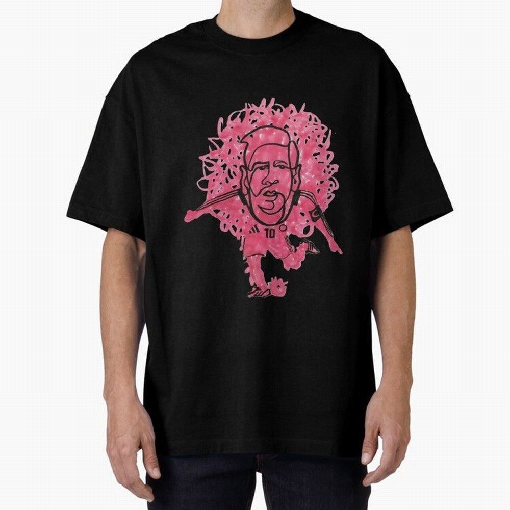 Mr Messi Oversized T-Shirt Show Championship Spirit for FIFA World Cup 2026 for Fans of Mbappe and England, France and Netherlands, Bringing Tournament Hype, Historic Matchups, Family Viewing Parties and Global Sports Pride; Ideal for Passionate
