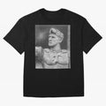 Messi Statue Classic T-Shirt Cheer for Match Day Hype around FIFA World Cup 2026, Messi and Cristiano Ronaldo, England and Germany, Championship Spirit, Famous Goals, Roaring Crowds and International Football Unity; Great for Watch Parties, Sports