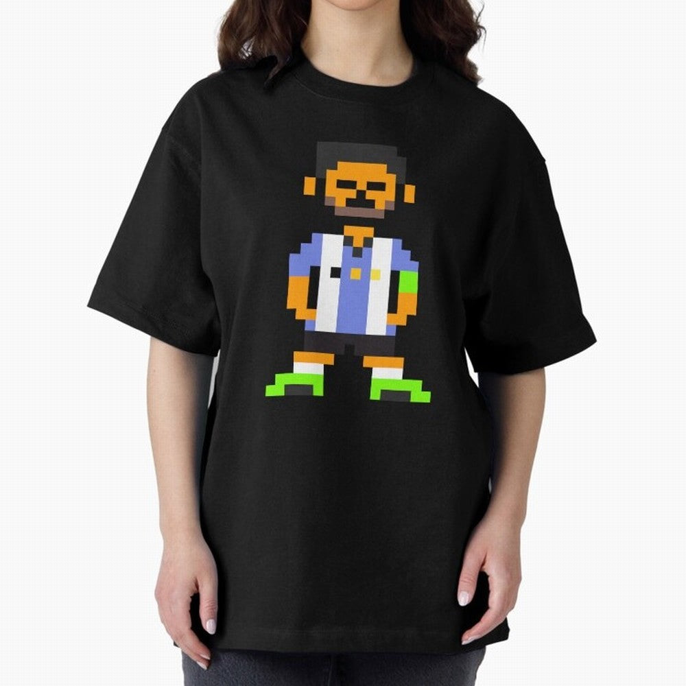 Pixel Pose Messi Oversized T-Shirt Celebrate the Biggest Stage of FIFA World Cup 2026 Group Stage for Fans of Messi, CR7 and Mbappe and France and Portugal, Bringing Champion Mindset, Group Stage Buzz, Knockout Tension and Passionate Fan Culture;