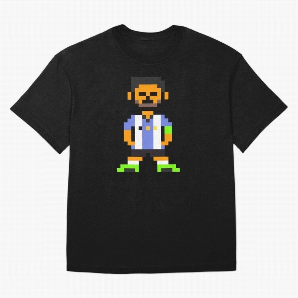 Pixel Pose Messi Oversized T-Shirt Celebrate the Biggest Stage of FIFA World Cup 2026 Group Stage for Fans of Messi, CR7 and Mbappe and France and Portugal, Bringing Champion Mindset, Group Stage Buzz, Knockout Tension and Passionate Fan Culture;