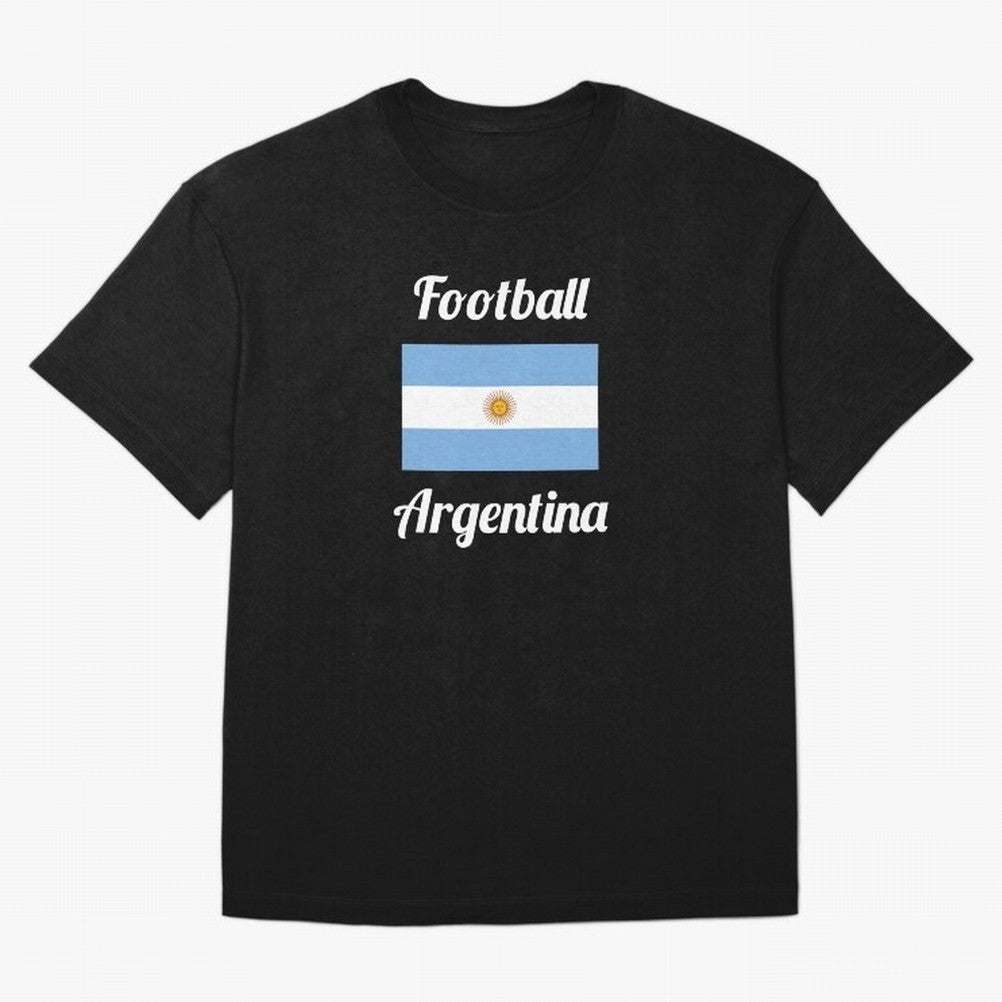 Argentina Football Flag ¨C Albiceleste Soccer Supporter Active T-Shirt Back Your Heroes with Match Day Hype around FIFA World Cup 2026, Neymar, Haaland and Cristiano Ronaldo, Argentina, Sports Nostalgia, International Competition, Famous Players