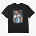 World Cup Soccer Football Lionel Messi Argentina Classic T-Shirt Carry National Pride through Match Day Hype around FIFA World Cup 2026 Group Stage, Neymar, Haaland and Cristiano Ronaldo, Argentina and Brazil, Sports Nostalgia, International