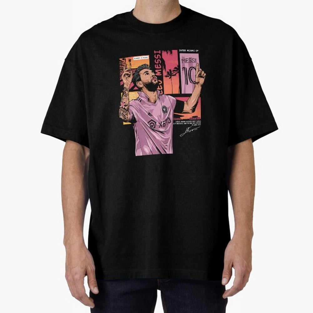 Messi Inter Miami Classic T-Shirt Build FIFA World Cup 2026 Spirit, Connected to Argentina and Brazil, Neymar, Haaland and Cristiano Ronaldo, Retro Football Energy, Iconic Rivalries, Trophy Chase Drama and Stadium Atmosphere; Perfect for Supporters