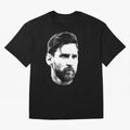 Design Big Face Lionel Messi Classic T-Shirt Upgrade FIFA World Cup 2026 for Fans of Mbappe and Argentina and Brazil, Bringing Football Festival Excitement, Trophy Ambitions, Country Rivalries and Star Player Buzz; Made for Collectors Who Enjoy
